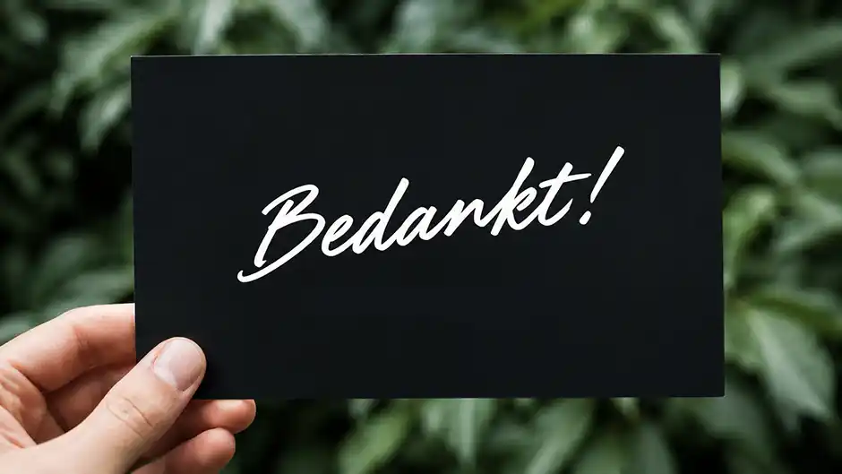 bedankt darkt